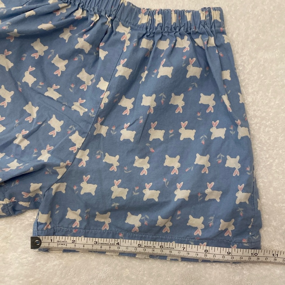 Vintage Girls Bunny Rabbit Shorts Handmade Cotton Size 4 - Picture 8 of 9